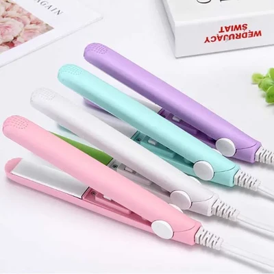 Mini hair straightner